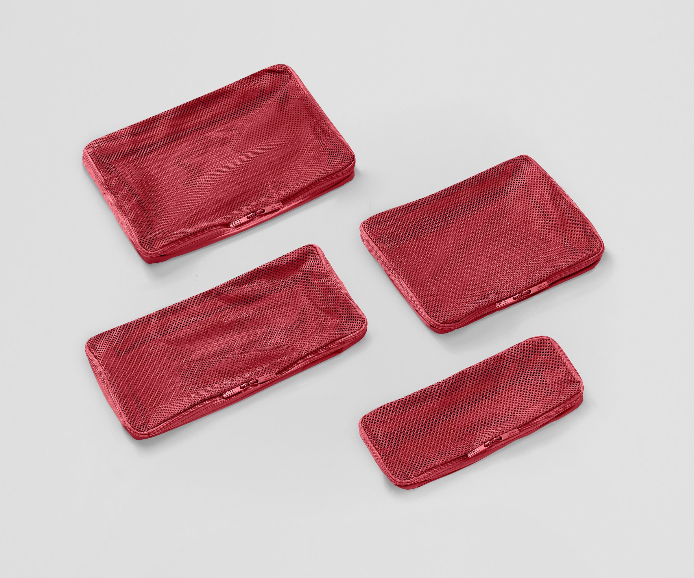 The Insider Packing Cubes in Tango Red
