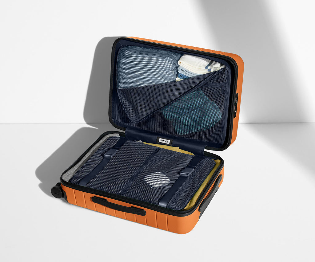 The Bigger Carry-On in Sorbet Orange